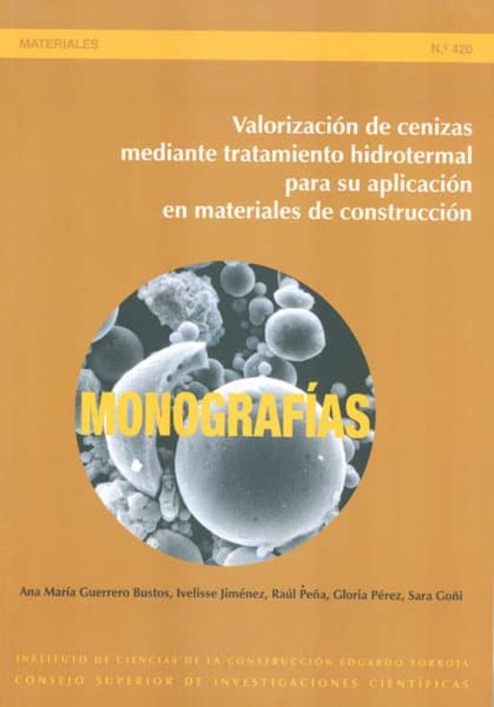 Valorizacion De Cenizas Mediante Tratamiento Hidrotermal Para Su Aplic