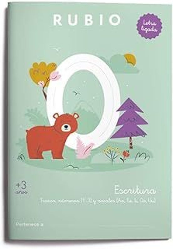 Escritura Con Letra Ligada +3 Años