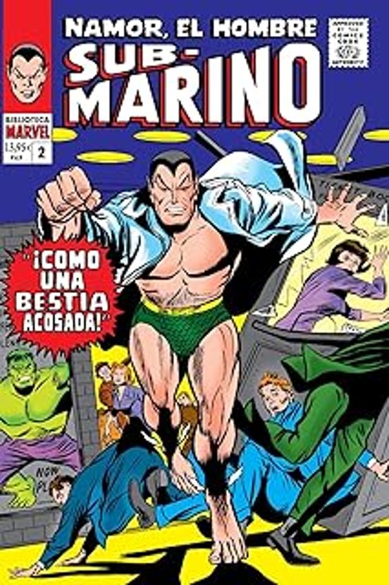 Biblioteca Marvel Namor El Hombre Submarino 2 Bm 53