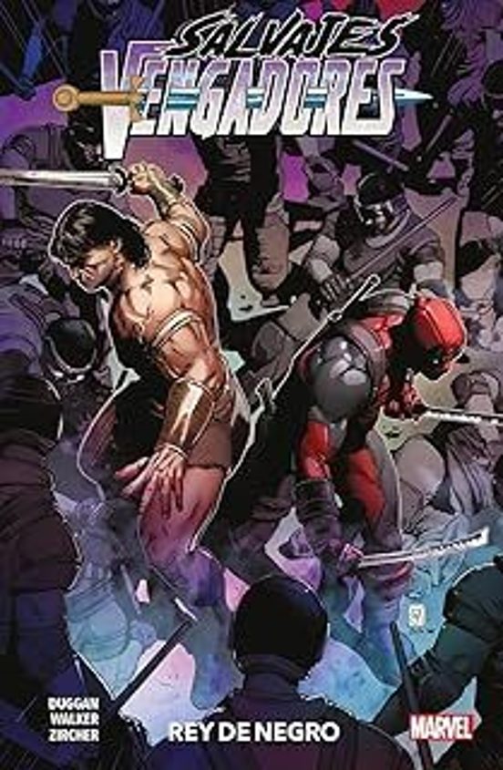 Salvajes Vengadores 4 Rey De Negro Marvel Premiere