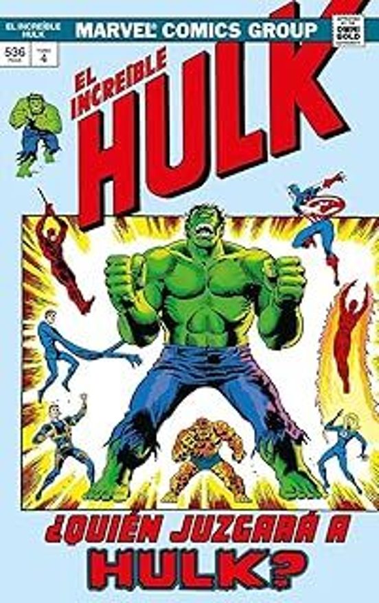 El Increíble Hulk 4: ¿quien Juzgara A Hulk? Marvel Gold Omnibus