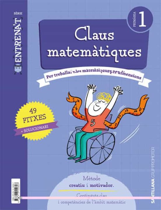 Calculo 1º Educacion Primaria Serie Entrenat Quadern 1 Ed 2019 Catala