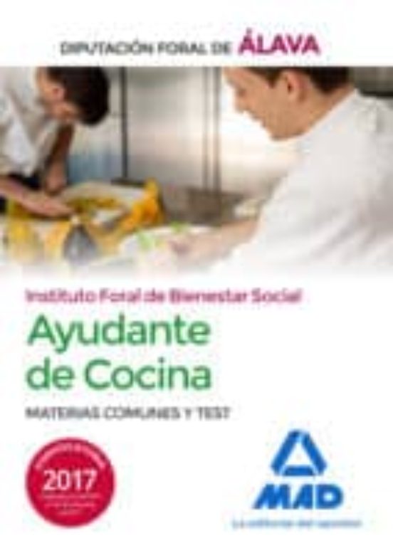 Ayudantes De Cocina Del Instituto Foral De Bienestar Social De La Dipu