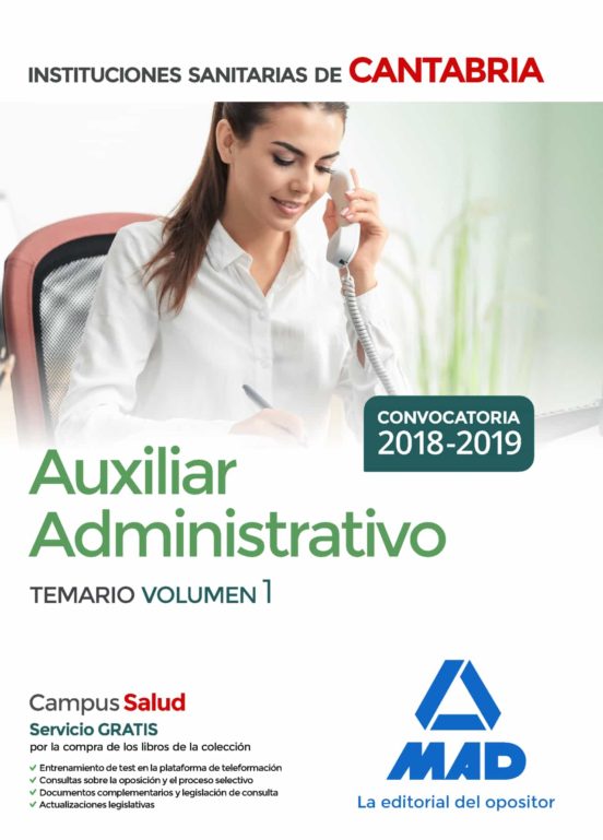 Auxiliar Administrativo De Las Instituciones Sanitarias De La Comunida