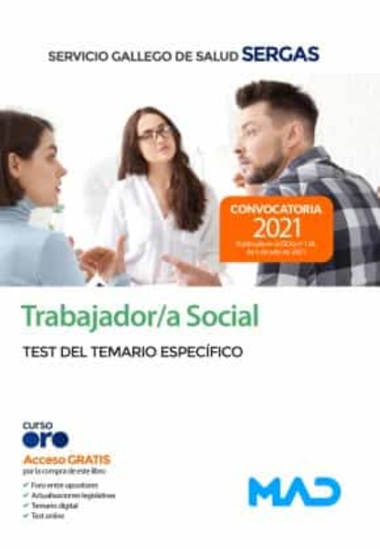Trabajador/a Social Del Servicio Gallego De Salud. Test Del Temario Específico