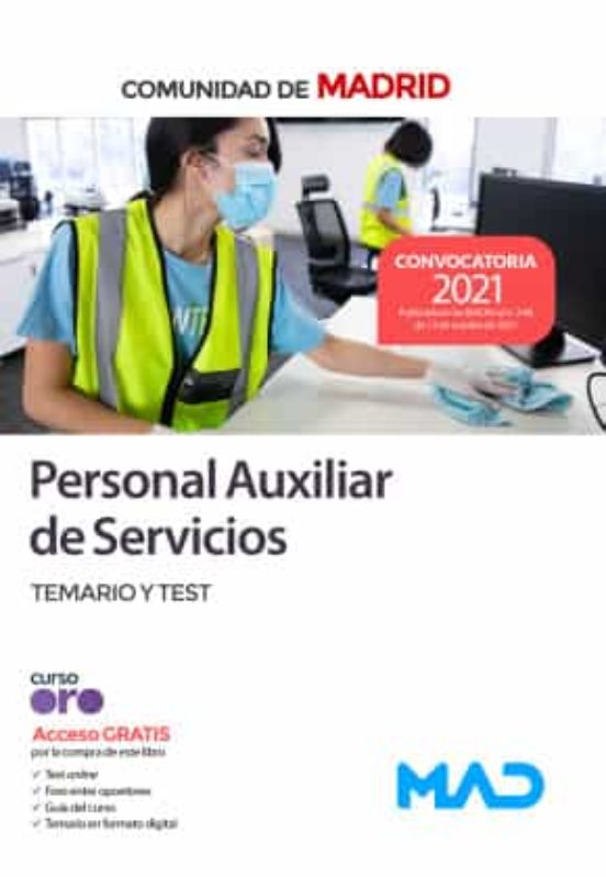 Personal Auxiliar De Servicios De La Comunidad Autónoma De Madrid Tema