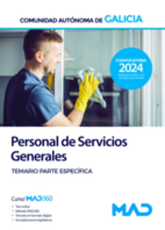 Escala De Personal De Servicios Generales. Temario Parte Específica