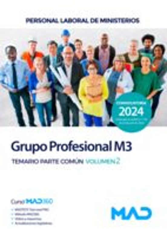 Grupo Profesional M3. Personal Laboral De Ministerios. Temario Parte C