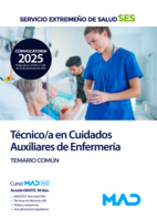 Técnico Medio Sanitario De Cuidados Auxiliares De Enfermería. Tem