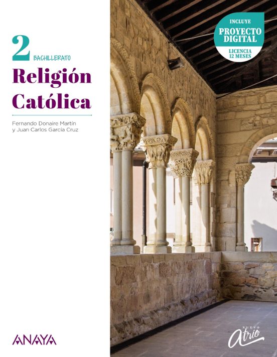 Religión Católica 2º Bachillerato Nuevo Atrio