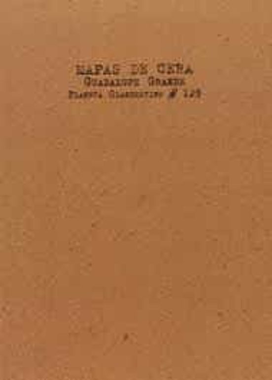 Mapas De Cera