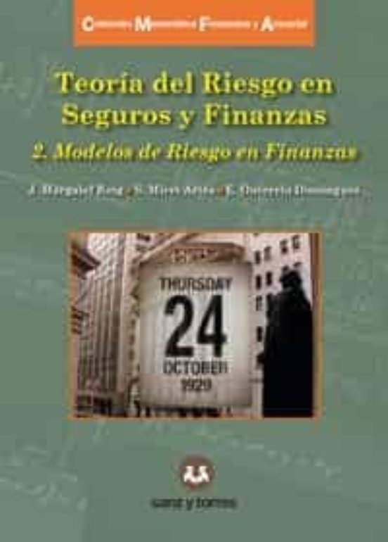 Teoria Del Riesgo En Seguros Finanzas. 2. Modelo De Riesgo En Fi Nanza