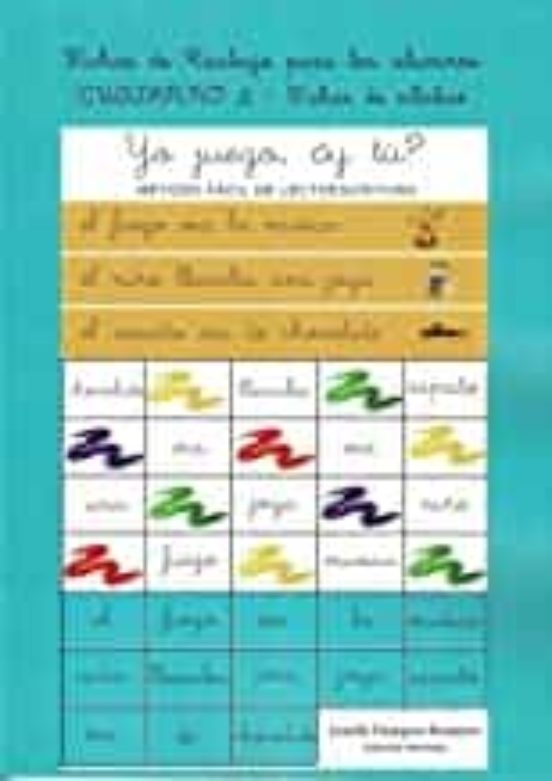 Manual De Lectoescritura Fichas De Sílabas 2