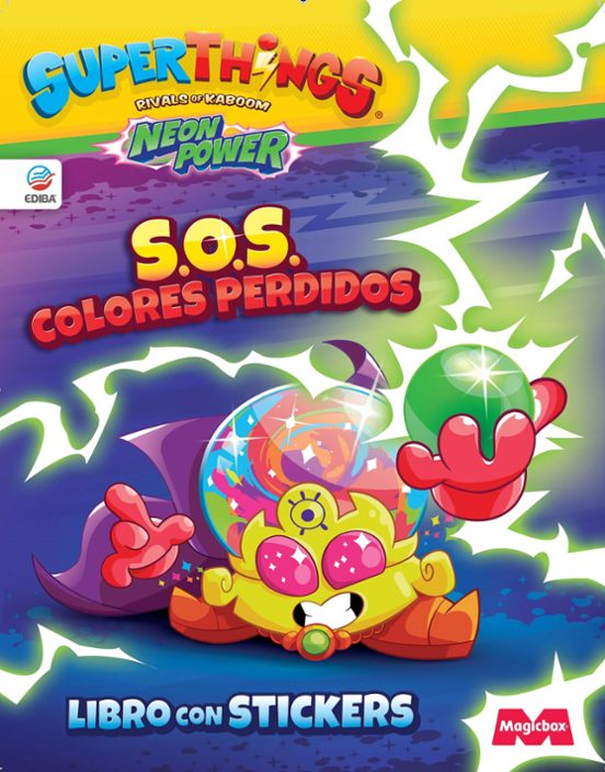 Superthings Neon Power Sos Colores Perdidos