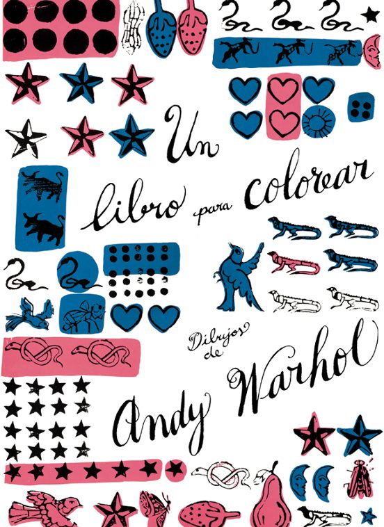 Un Libro Para Colorear. Dibujos De Andy Warhol