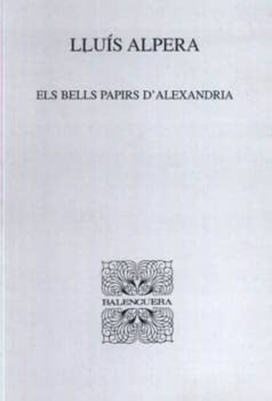 Els Bells Papirs D'Alexandria