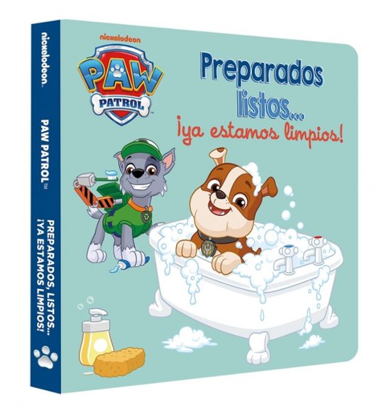 Paw Patrol - Patrulla Canina. Libro De Cartón - Preparados Listo S ¡ya