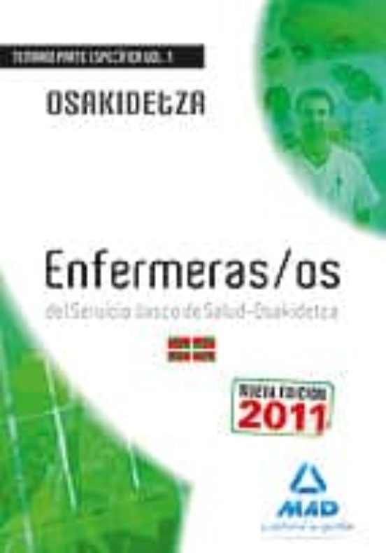 Enfermeras/os Del Servicio Vasco De Salud-osakidetza.temario Part E Es