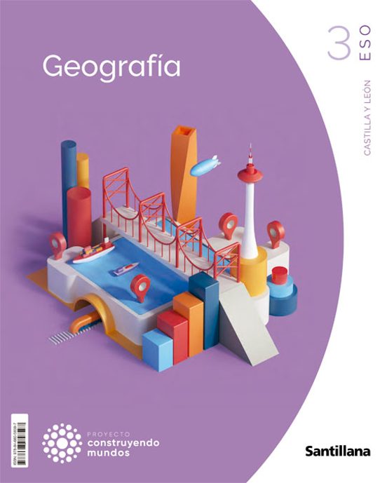Geografia 3º Eso Castilla-leon Construyendo Mundos Ed 2023
