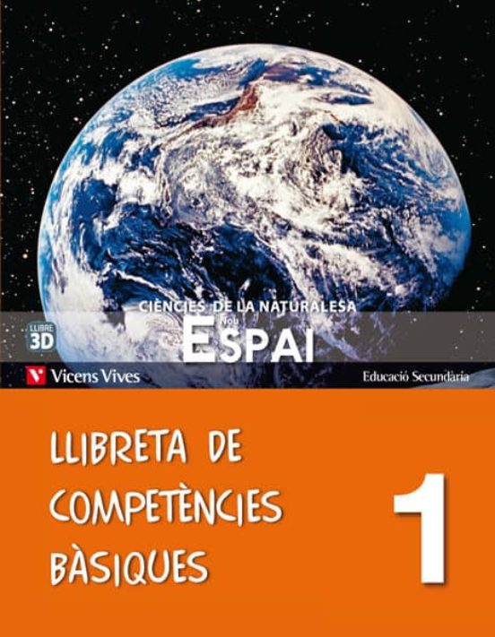 Nou Espai 1º Llibreta de Competències Bàsiques Catala