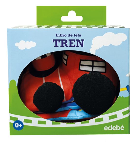 Tren. Libro De Tela Para Bebés