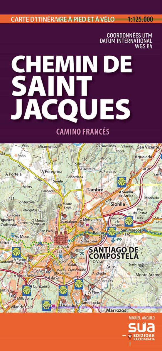 Camino De Santiago - Cartes Pyreneennes