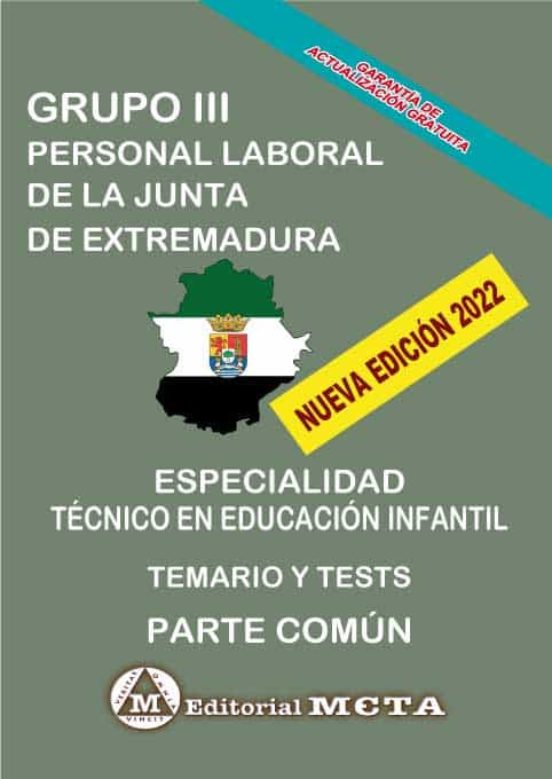 Técnico En Educación Infantil Junta De Extremadura