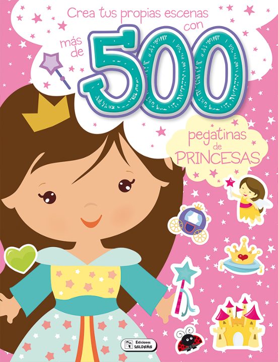 Crea Tus Propias Escenas Con Más De 500 Pegatinas Princesas