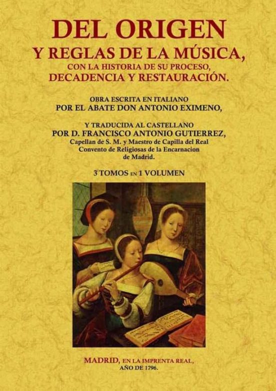 Del Origen Y Las Reglas De La Musica Con La Historia De Su Proces O De