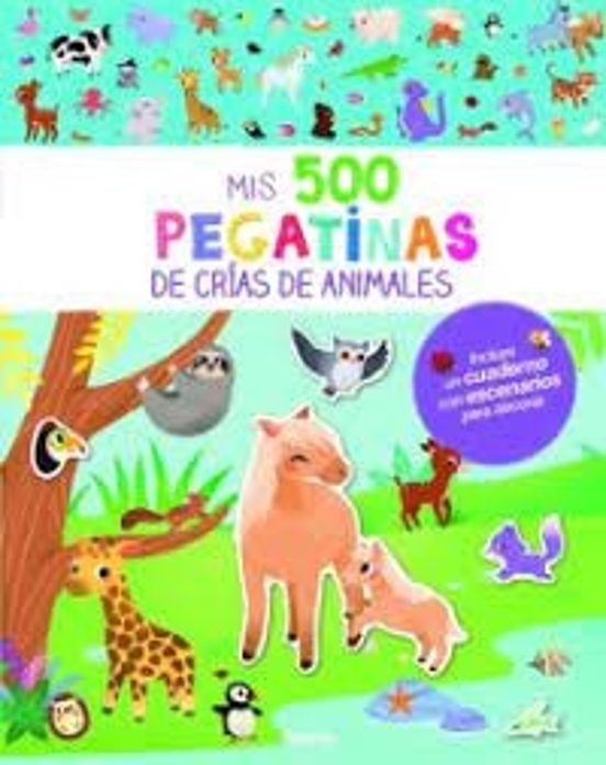 Mis 500 Pegatinas De Crías De Animales