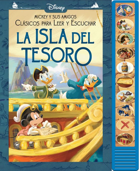 La Isla Del Tesoro. Clásicos Para Leer Y Escuchar Con Mickey Y Sus Amigos