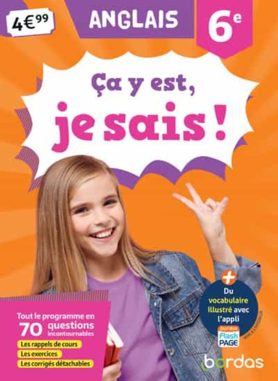 Ça Y Est Je Sais ! Anglais 6e