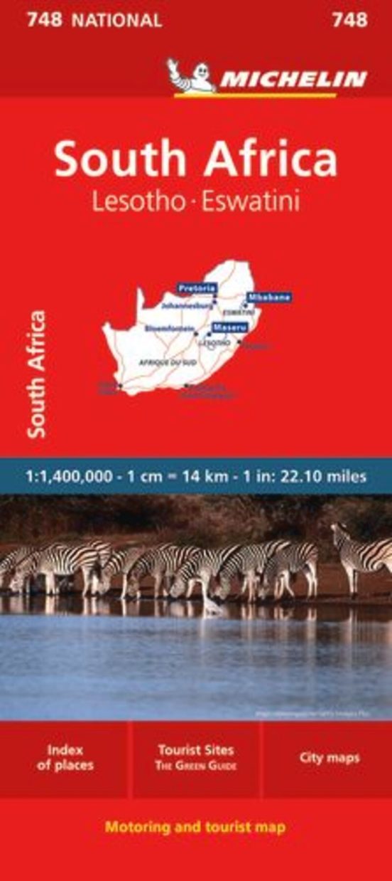 Mapa National South Africa 11748