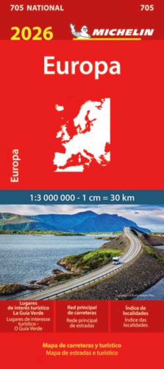 Mapa National Europa 11705
