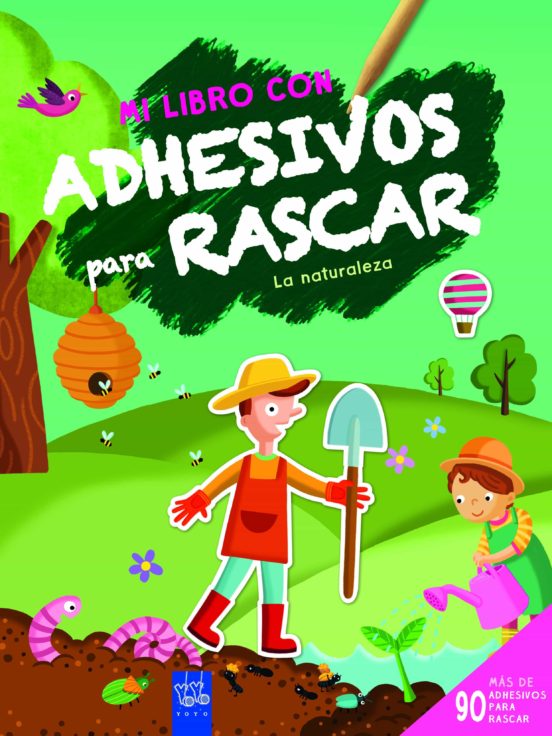 Mi Libro Con Adhesivos Para Rascar: La Naturaleza