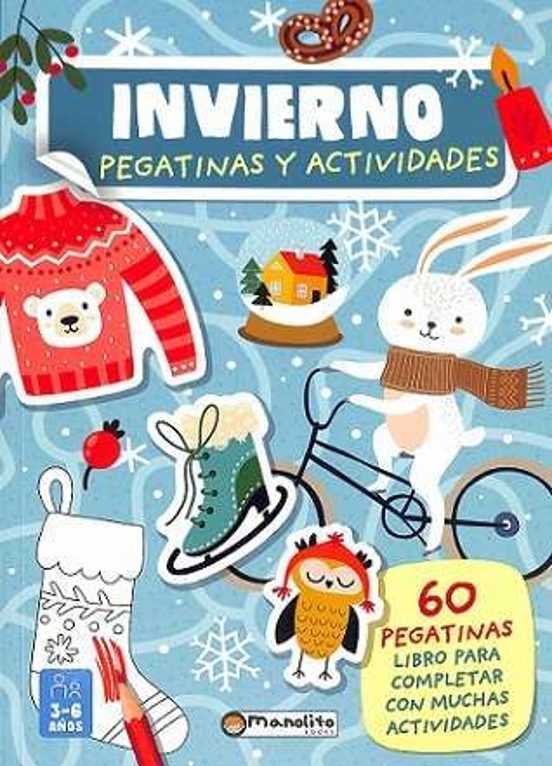 Invierno. Pegatinas Actividades