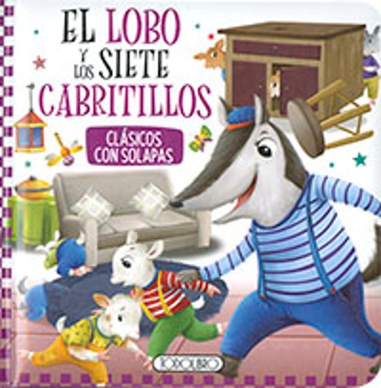 El Lobo Y Los Siete Cabritillos Con Solapas