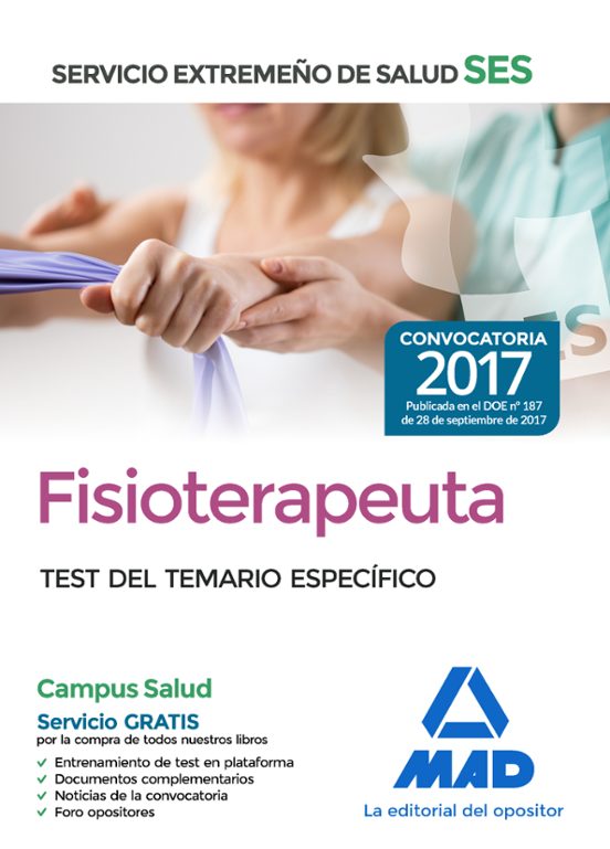 Fisioterapeuta Del Servicio Extremeño De Salud . Test Específico
