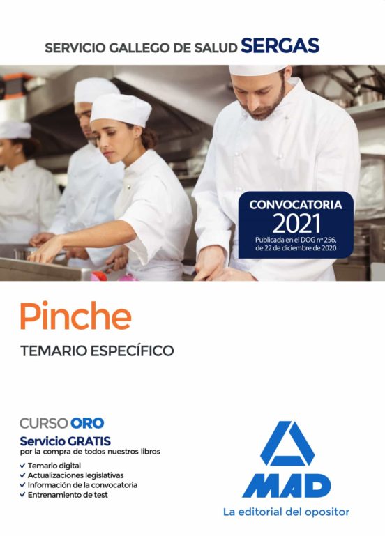 Pinche Del Servicio Gallego De Salud. Temario Específico