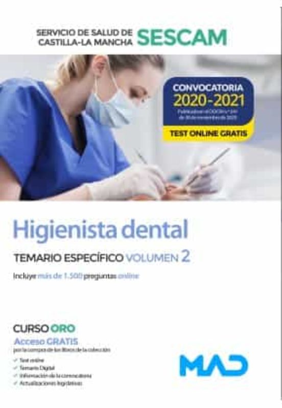 Higienista Dental. Servicio De Salud De Castilla-la Mancha