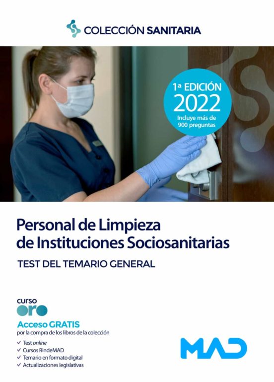 Personal Limpieza Instituciones Sociosanitarias. Test Del Temario Gene