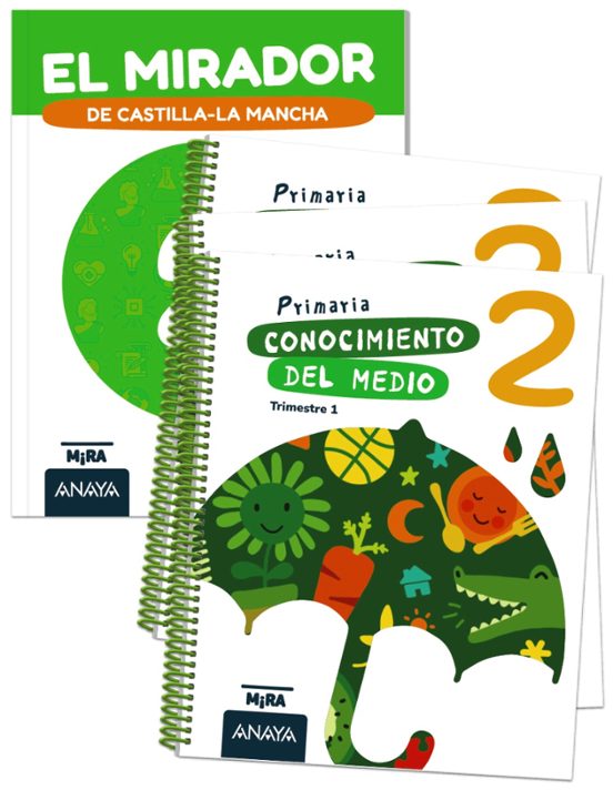 Conocimiento del Medio 2º Primaria + el Mirador de Castilla-La Mancha