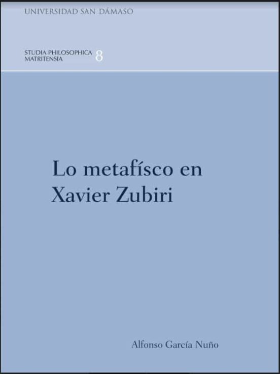 Lo Metafisico En Xavier Zubiri