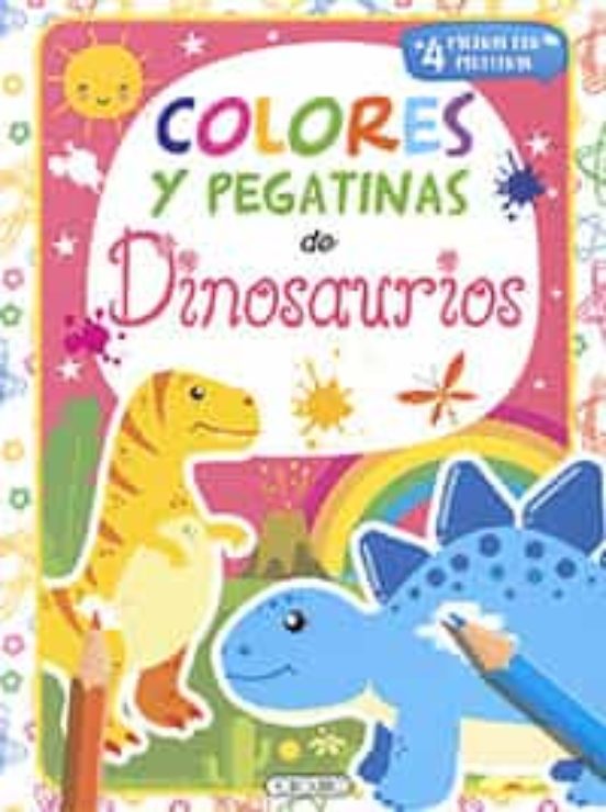 Colores Y Pegatinas Dinosaurios Y Unicornios 1