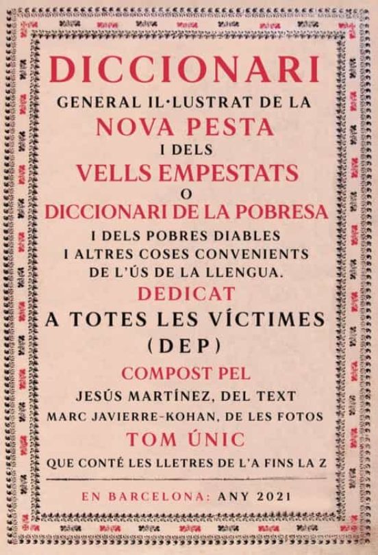 Diccionari General Il·lustrat De La Nova Pesta I Dels Vells Empestats