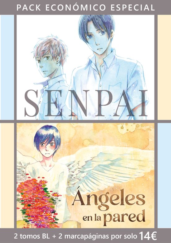 Pack Bl Bikke: Senpai + Ángeles En La Pared