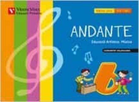 Andante 6. Comunitat Valenciana. Lllibre + Cd