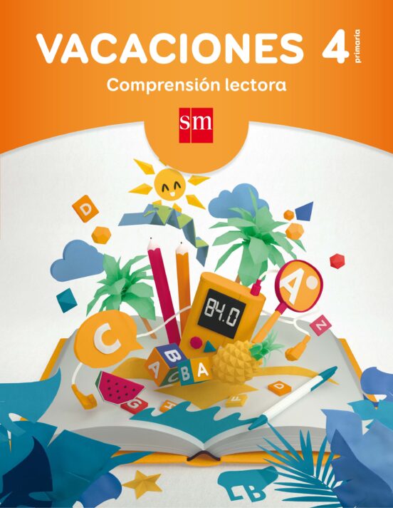 Portada de Cuaderno Comprensión Lectora 4º Educacion Primaria Vacaciones 17