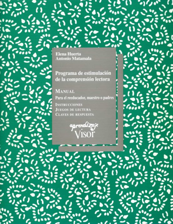 Programa De Estimulacion De La Comprension Lectora: Manual