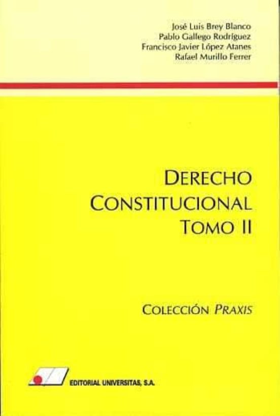 Derecho Constitucional II